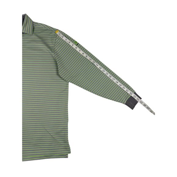 FootJoy Men's Large Striped Golf Polo - Firethorne Country Club Waxhaw NC - Picture 4 of 10